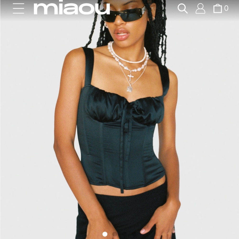 Miaou Agnes Corset - Black